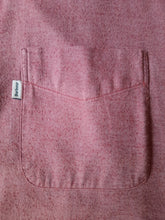 Charger l'image dans la galerie, Chemise "Seconde" Adam - Bordeaux chiné en coton. Taille L, 40, 42. Barbour