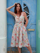 Charger l'image dans la galerie, Robe vintage Félipa - Toute boutonnée au dos, fleurie. Taille S, 36, 38. Daniel Hechter. Made in France.