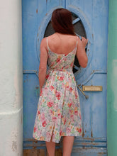 Charger l'image dans la galerie, Robe vintage Félipa - Toute boutonnée au dos, fleurie. Taille S, 36, 38. Daniel Hechter. Made in France.