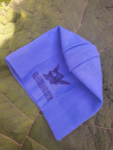 Charger l'image dans la galerie, Bonnet vintage Falbala - Cigarettes Gauloises. Bleu. Taille unique.