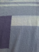 Charger l'image dans la galerie, Robe vintage Danielle - Carreaux et rayures parmes. Taille M, 38, 40. Sufer. Made in France.