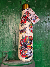Charger l'image dans la galerie, Gourde isotherme - Tatoo Old school. Esprit vintage & rebelle. 500 ml. Teremity Jones