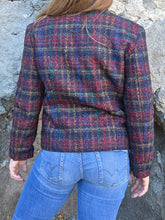 Charger l'image dans la galerie, Veste vintage Clarisse - Tweed de laine texturé. Taille M, 38, 40. Nathalie Andersen. Made in France