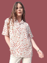 Charger l'image dans la galerie, Chemisier vintage Chiara - Imprimé floral. Taille XL 42 44. Damart.