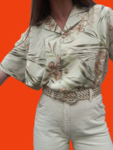 Charger l'image dans la galerie, Chemisier vintage Virginia - Vert d'eau. Taille XL, 42, 44