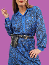 Charger l'image dans la galerie, Robe vintage Cassandre - Imprimé géométrique. Taille M, 38, 40. Eska. Made in Austria