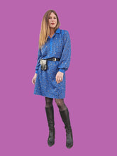 Charger l'image dans la galerie, Robe vintage Cassandre - Imprimé géométrique. Taille M, 38, 40. Eska. Made in Austria