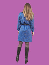 Charger l'image dans la galerie, Robe vintage Cassandre - Imprimé géométrique. Taille M, 38, 40. Eska. Made in Austria