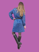 Charger l'image dans la galerie, Robe vintage Cassandre - Imprimé géométrique. Taille M, 38, 40. Eska. Made in Austria