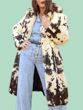 Charger l'image dans la galerie, Manteau vintage Natacha - En fourrure de lapin. Taille S, 36, 38. Alaska.