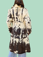 Charger l'image dans la galerie, Manteau vintage Natacha - En fourrure de lapin. Taille S, 36, 38. Alaska.