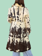 Charger l'image dans la galerie, Manteau vintage Natacha - En fourrure de lapin. Taille S, 36, 38. Alaska.