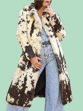 Charger l'image dans la galerie, Manteau vintage Natacha - En fourrure de lapin. Taille S, 36, 38. Alaska.