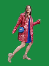 Charger l'image dans la galerie, Ciré 'Seconde' Lidia - Vernis rose cerise. Taille XXL, 44, 46. Armor-Lux