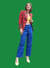 Charger l'image dans la galerie, Pantalon 'Seconde' Marcelle - Bleu Bugatti. Bleu de travail. Taille M, 38, 40. Adolphe Lafont.