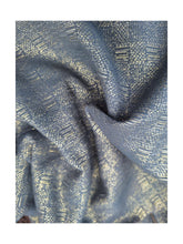 Charger l'image dans la galerie, Haut 'Seconde' Carla - Bleu glacier scintillant doré. Taille XS, 34, 36. Maison 1.2.3. Made in Tunisia
