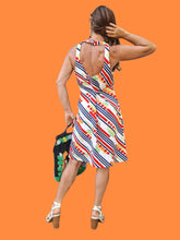 Charger l'image dans la galerie, Robe vintage Louise - Imprimé pop. Taille XL, 42, 44. Françoise de France. Made in France.