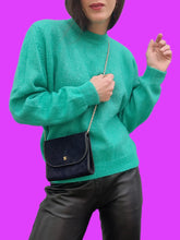 Charger l'image dans la galerie, Pull vintage Johanna - Vert. Taille M, 38, 40. Les tricots Caroll. Made in Italy