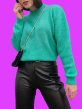 Charger l'image dans la galerie, Pull vintage Johanna - Vert. Taille M, 38, 40. Les tricots Caroll. Made in Italy