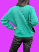 Charger l'image dans la galerie, Pull vintage Johanna - Vert. Taille M, 38, 40. Les tricots Caroll. Made in Italy