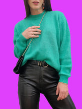 Charger l'image dans la galerie, Pull vintage Johanna - Vert. Taille M, 38, 40. Les tricots Caroll. Made in Italy