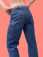 Charger l'image dans la galerie, Pantalon "Seconde" Clémence - Jean denim brut poche côté. Taille M, 38, 40. Made in Bangladesh.