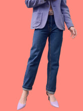 Charger l'image dans la galerie, Pantalon "Seconde" Clémence - Jean denim brut poche côté. Taille M, 38, 40. Made in Bangladesh.