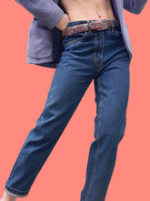 Charger l'image dans la galerie, Pantalon "Seconde" Clémence - Jean denim brut poche côté. Taille M, 38, 40. Made in Bangladesh.