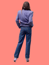 Charger l'image dans la galerie, Pantalon "Seconde" Clémence - Jean denim brut poche côté. Taille M, 38, 40. Made in Bangladesh.