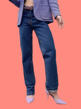Charger l'image dans la galerie, Pantalon "Seconde" Clémence - Jean denim brut poche côté. Taille M, 38, 40. Made in Bangladesh.