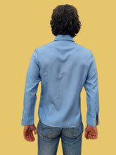 Charger l'image dans la galerie, Chemise vintage Thomas - Bleu. Taille S, 36, 38. La poste