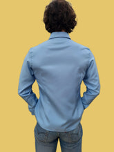 Charger l'image dans la galerie, Chemise vintage Thomas - Bleu. Taille S, 36, 38. La poste