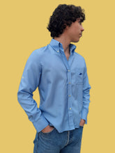 Charger l'image dans la galerie, Chemise vintage Thomas - Bleu. Taille S, 36, 38. La poste