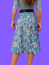 Charger l'image dans la galerie, Jupe vintage Célia - Plissée, fluide et fleurie. Taille M, 38, 40. Made in France.