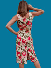 Charger l'image dans la galerie, Robe vintage Andréa - Toute boutonnée tutti frutti. Taille XS, 34, 36. Thérèse Baumaire.