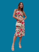 Charger l'image dans la galerie, Robe vintage Andréa - Toute boutonnée tutti frutti. Taille XS, 34, 36. Thérèse Baumaire.