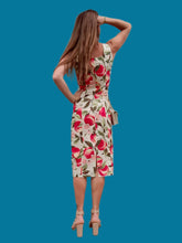 Charger l'image dans la galerie, Robe vintage Andréa - Toute boutonnée tutti frutti. Taille XS, 34, 36. Thérèse Baumaire.