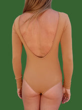 Charger l'image dans la galerie, Body Donatienne - Camel. Décolleté au dos. Taille S, 36, 38.