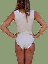 Charger l'image dans la galerie, Body Éléonore - Débardeur blanc. Taille S, 36, 38.