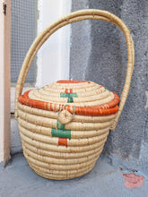Charger l'image dans la galerie, Petit panier Renée - En osier tressé. Style Amérindien.