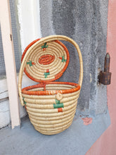 Charger l'image dans la galerie, Petit panier Renée - En osier tressé. Style Amérindien.