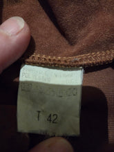 Charger l'image dans la galerie, Trench vintage Florence - En suédine marron chocolat 70s. Taille L, 40, 42. Made in France