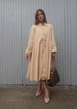 Charger l'image dans la galerie, Trench-Coat vintage Kamélia - Coupe Oversize. Beige. Taille M, 38, 40