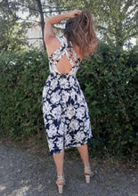 Charger l'image dans la galerie, Robe vintage Amandine - A bretelles croisées au dos. Taille XS ou 34, 36