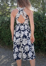 Charger l'image dans la galerie, Robe vintage Amandine - A bretelles croisées au dos. Taille XS ou 34, 36