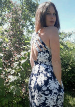 Charger l'image dans la galerie, Robe vintage Amandine - A bretelles croisées au dos. Taille XS ou 34, 36