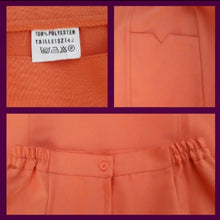 Charger l'image dans la galerie, Jupe vintage Toinette - Saumon. Taille XL, 42, 44