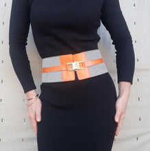 Charger l'image dans la galerie, Ceinture vintage Ginger - Large et enveloppante. Taille XL, 42, 44