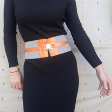 Charger l'image dans la galerie, Ceinture vintage Ginger - Large et enveloppante. Taille XL, 42, 44