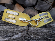 Charger l'image dans la galerie, Couleurs vintage ceinture jaune en cuir